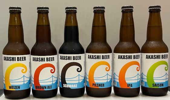 明石ビール　新ラベルのみくらべ6本セット（1本330mℓ）